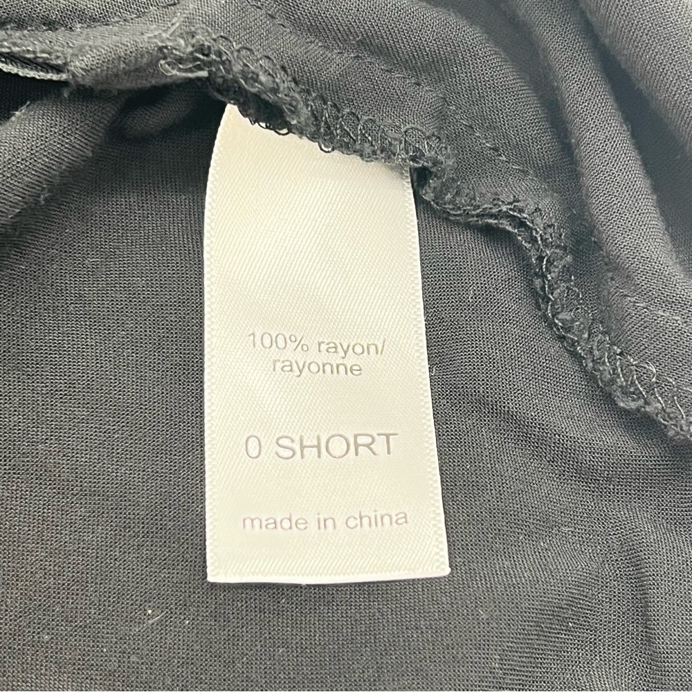 Maurices Black Tie-Front Shorts - Picture 5 of 5